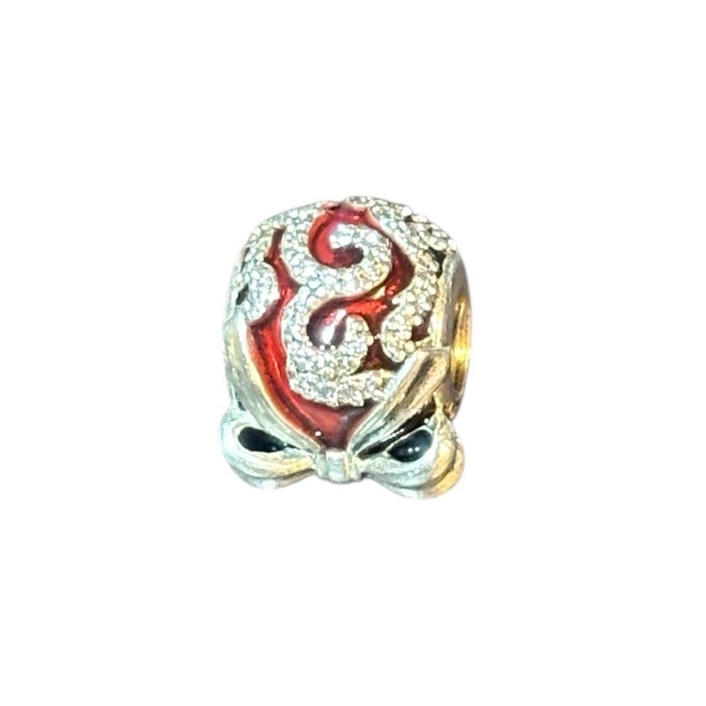 Pandora Christmas Ornament Black Friday 2017 Enamel CZ SS .925 Charm 796259EN09 - Picture 3 of 5
